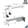 Hanah Home Beril - Oak Mueble para TV